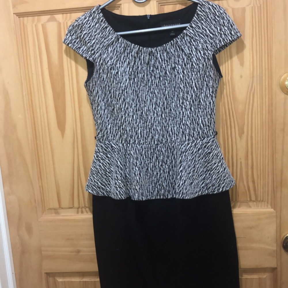 Black & white dress